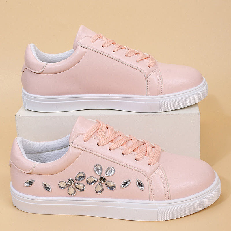 Bestickte koreanische Flats