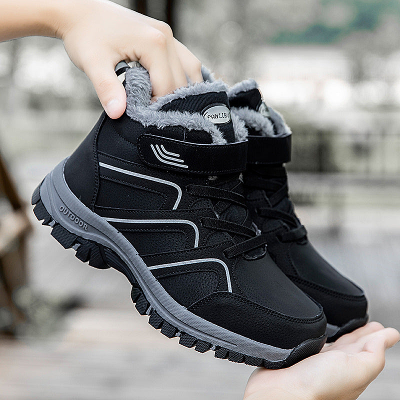 Wasserdichte Leder-Gehschuhe für Senioren
