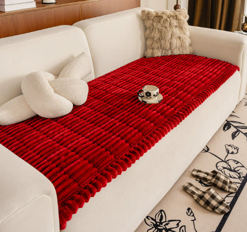 Plüsch-Sofaüberwurf für modulare Sofas – Bild 7 | LuxeStyle