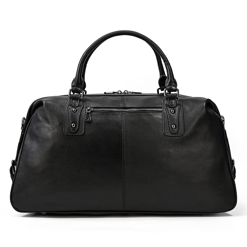 Retro Reisetasche aus Leder für Herren – Bild 4 | LuxeStyle