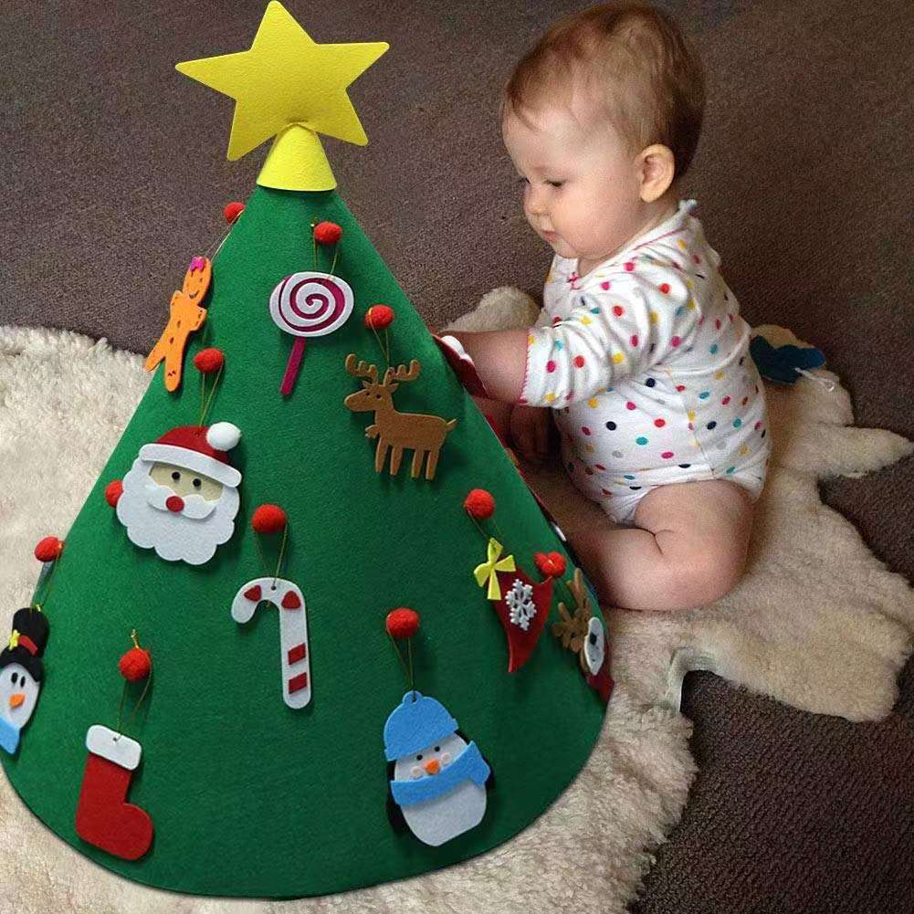 Filz-Weihnachtsbaum mit Lichtern – Bild 7 | LuxeStyle