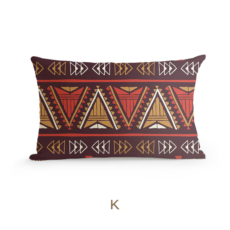 Boho-Kissenbezug mit Füllung