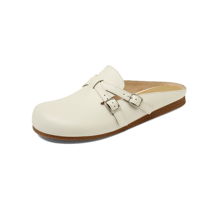 Bequeme Riemchen-Sandale aus Leder – Bild 3 | LuxeStyle
