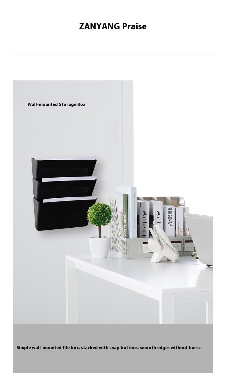 Wandmontierter Dokumentenhalter aus Kunststoff – Bild 6 | LuxeStyle