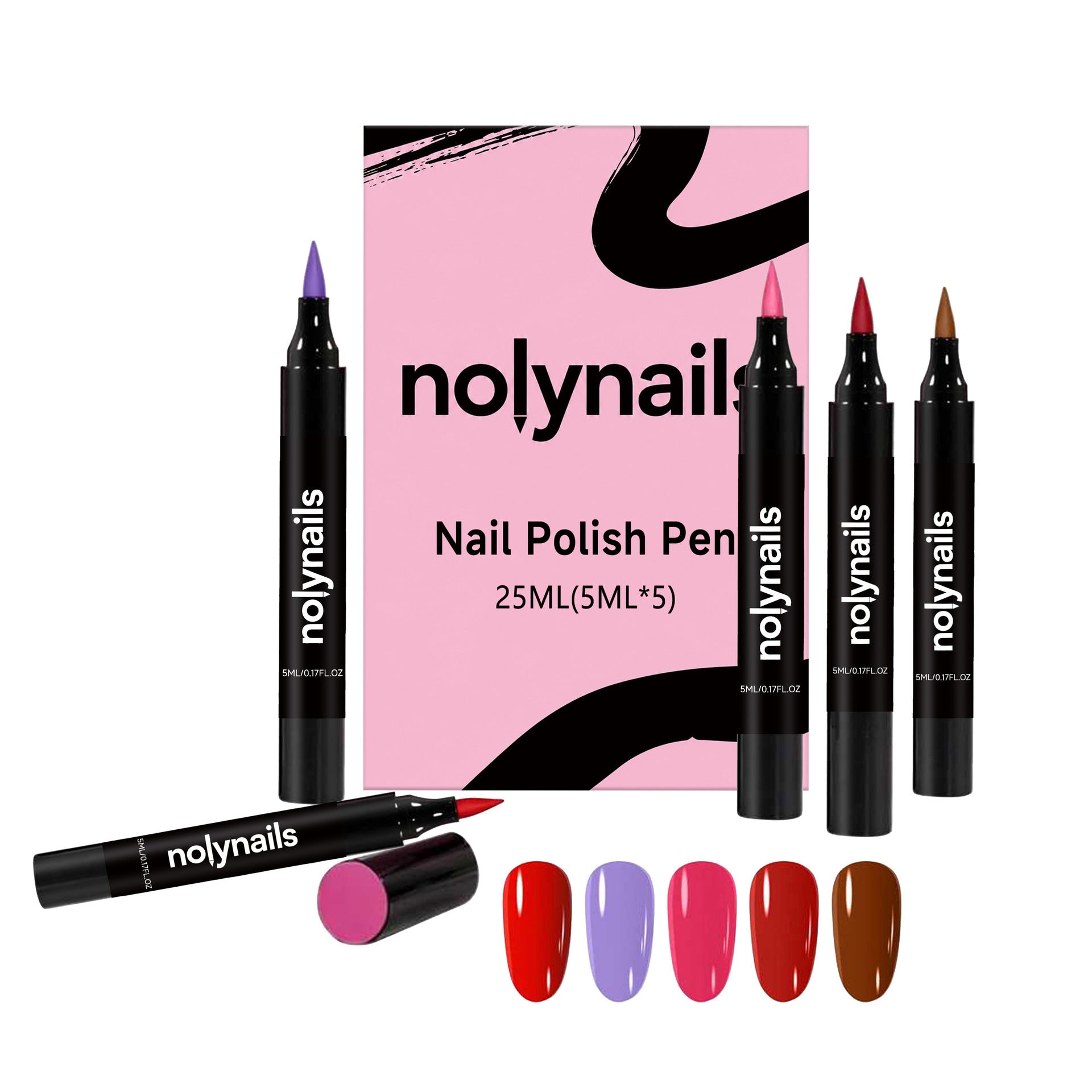 Farbiger Gel-Nagellackstift für einfache Maniküre