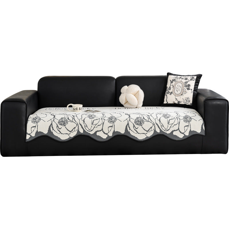 Sofakissen mit Pflanzen-Blumen-Muster, Licht-Luxus-Stil
