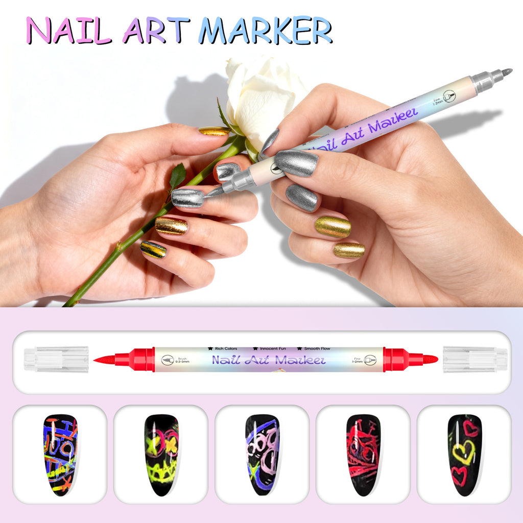 Nail Art Graffiti Stifte Set – Ansicht 3