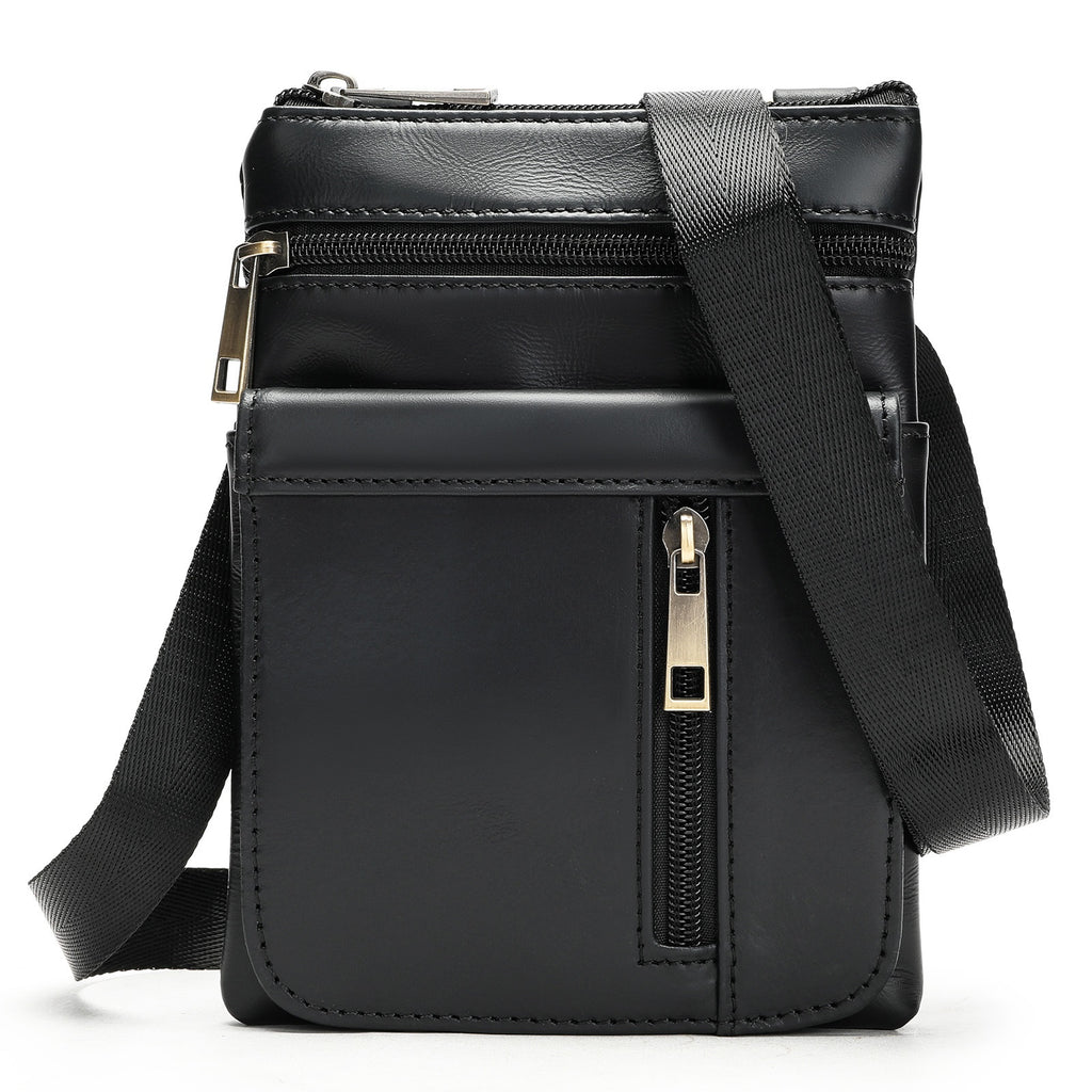 Männer Schultertasche aus Echtleder