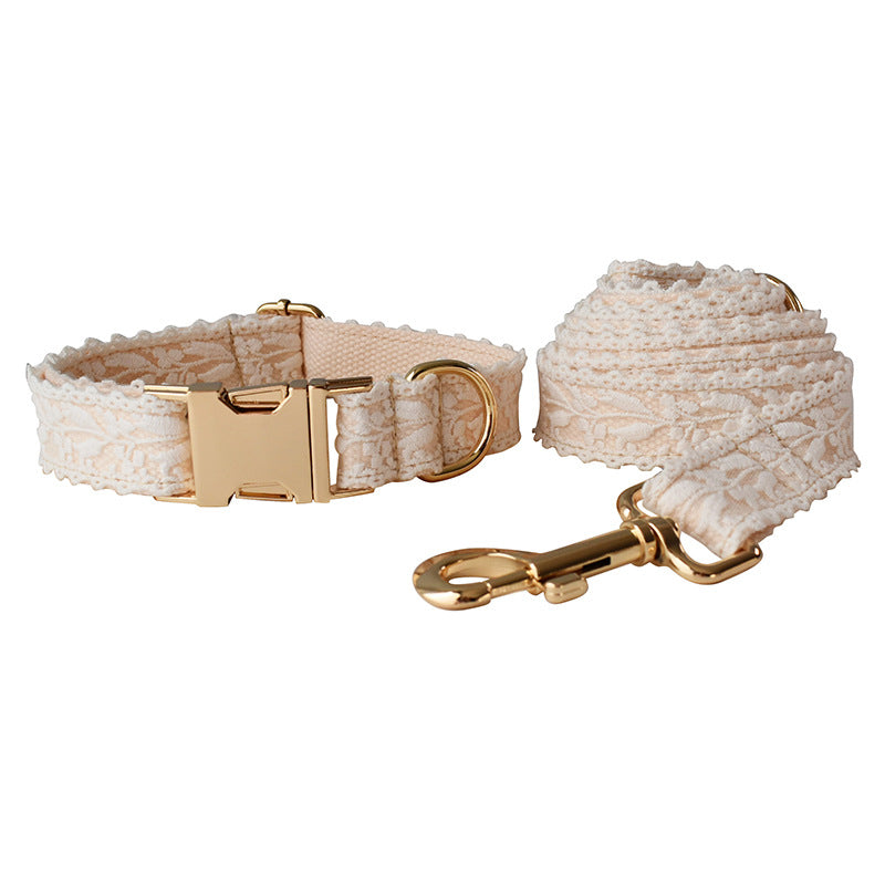 Blätter-Spitzen-Halsband für Haustiere – Bild 4 | LuxeStyle