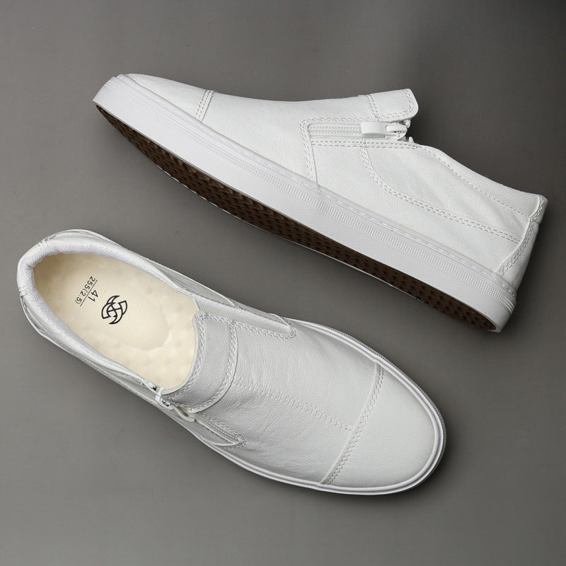 Herren-Slipper aus Kunstleder – Bild 4 | LuxeStyle