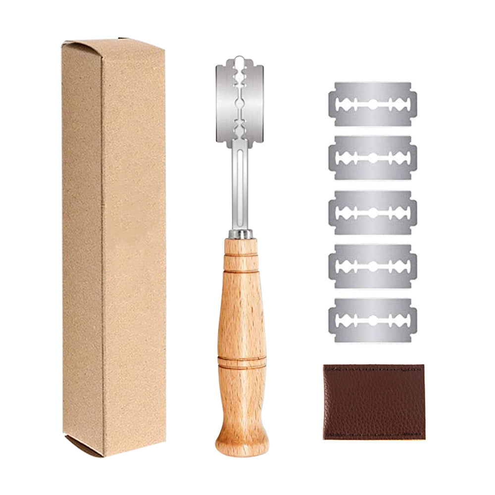 Backzubehör-Set: Ovaler Teigschaber & Mixer