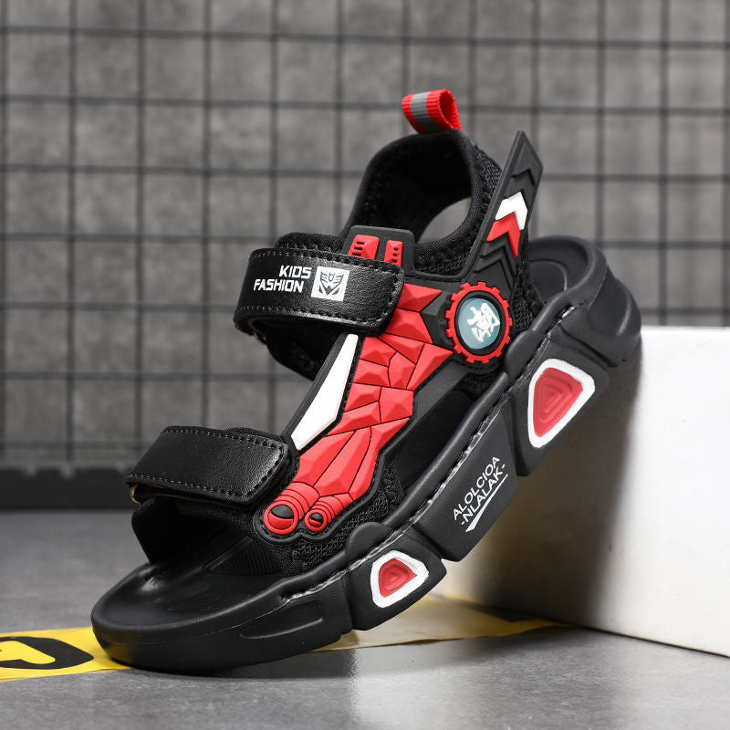 Jungen-Sandalen mit Klett