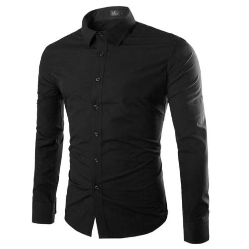 Bügelfreies Langarm-Polohemd für Herren – Bild 11 | LuxeStyle