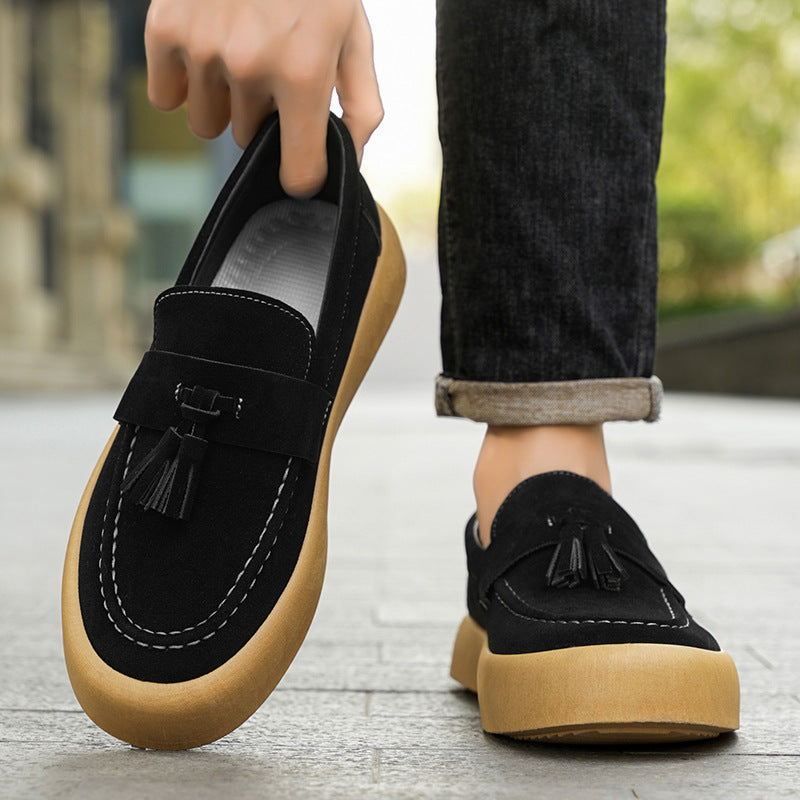 Derby Loafers im Britischen Casual-Stil