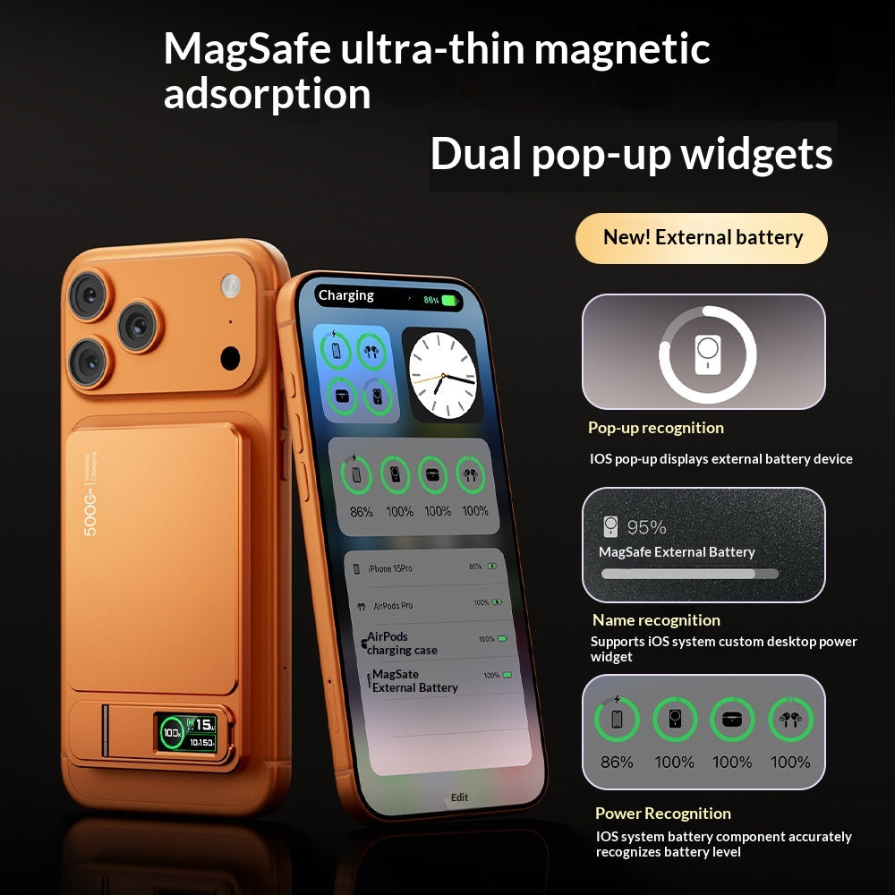 Magnetische Powerbank mit Ständer