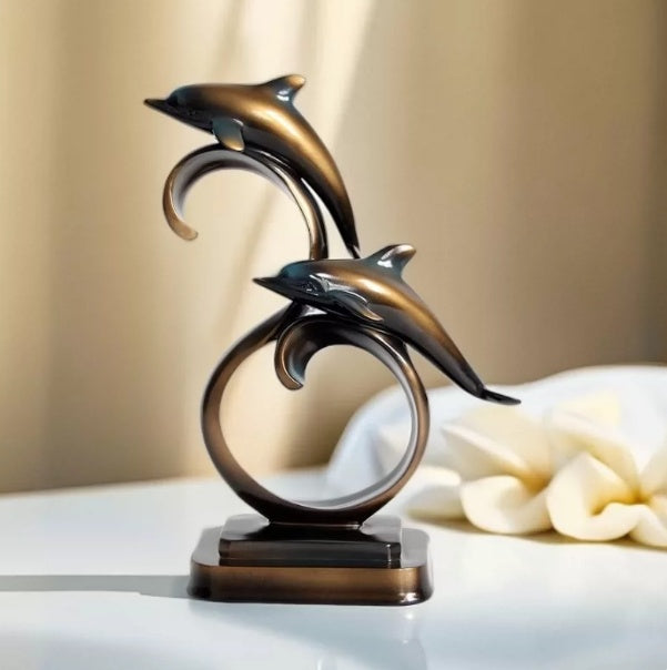 Delfin-Ornament für Schreibtisch und Regal – Bild 5 | LuxeStyle