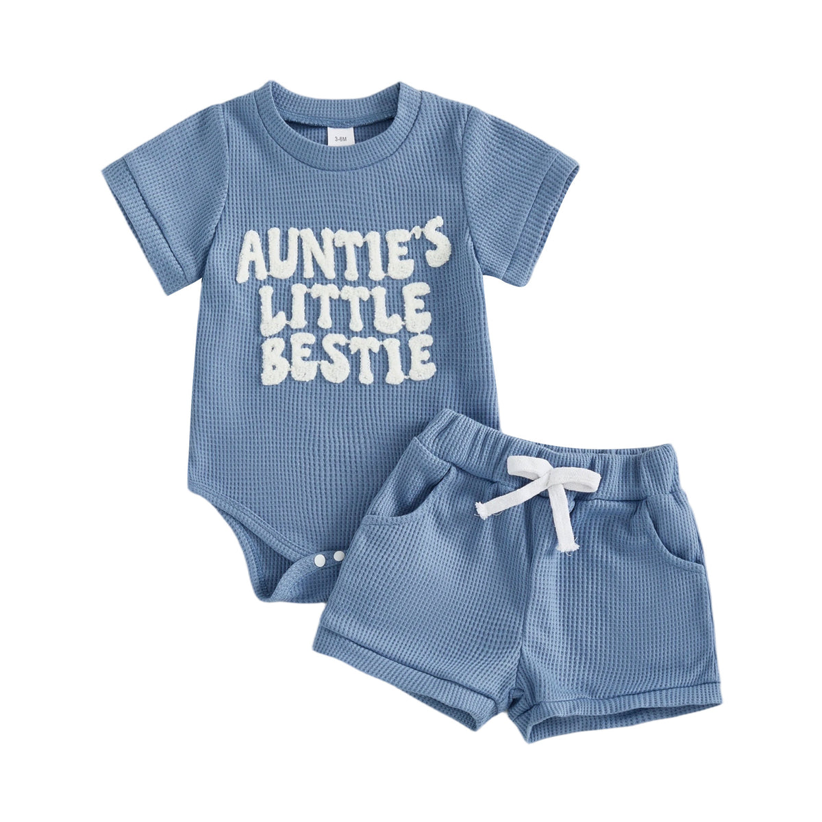 Baby Strampler mit Stickerei – Bild 3 | LuxeStyle