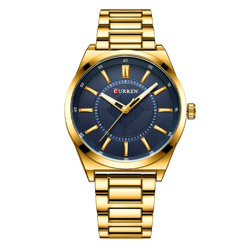 Herren Business Wasserdichte Bar-Clasp Armbanduhr