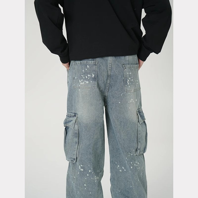 Weite Denim Work Pants für Herren