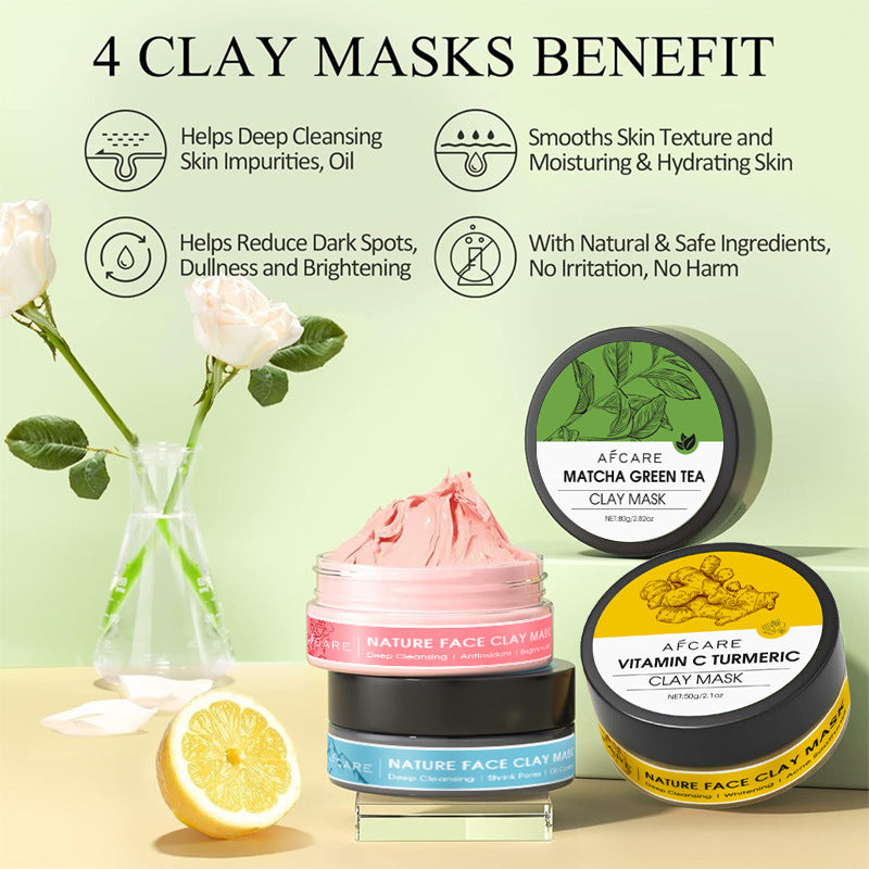 Totes Meer Schlamm Masken 4er-Pack – Bild 2 | LuxeStyle
