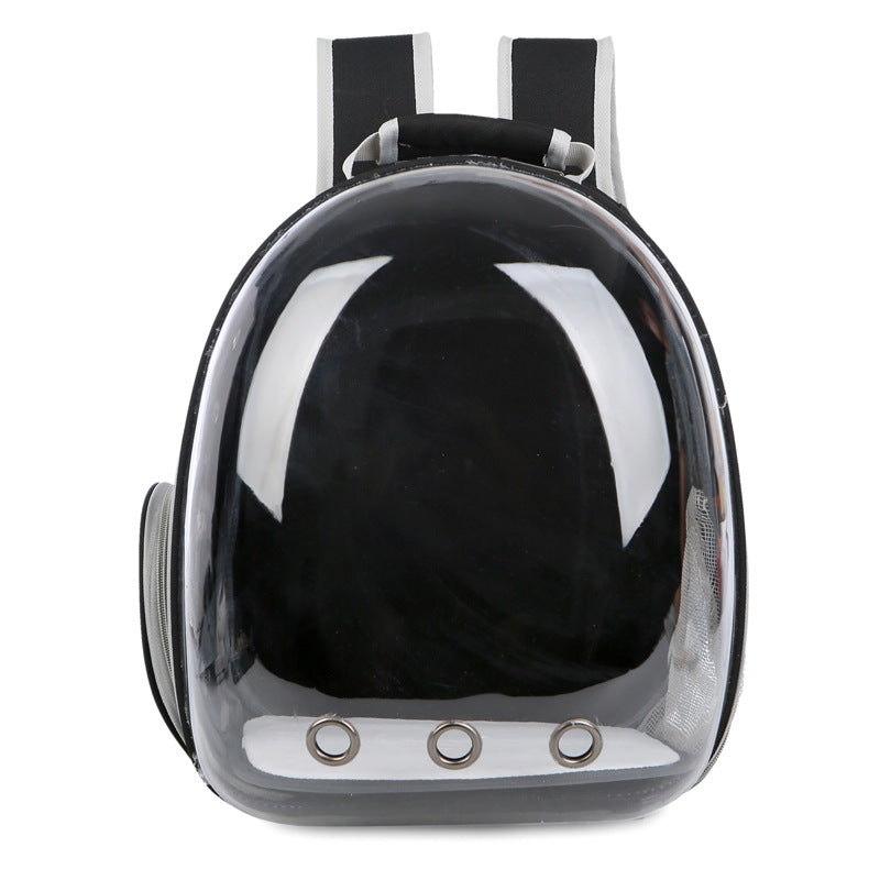 Tote für Haustiere – transparenter Rucksack mit Platz – Bild 7 | LuxeStyle