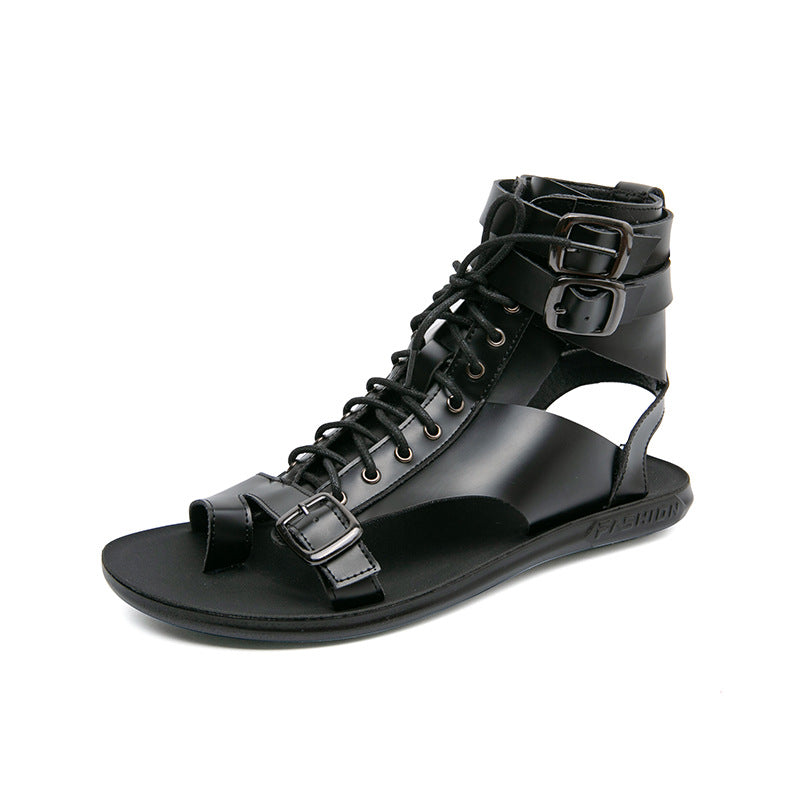 Sandalen im Römer-Stil aus Leder – Bild 6 | LuxeStyle