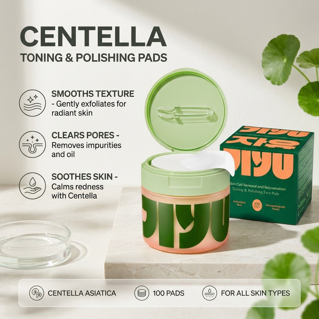 Exfoliating Snow Grass Skincare Cotton