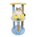 Mond & Sterne Katzenbaum mit 4 Ebenen – Blau – Bild 3 | LuxeStyle