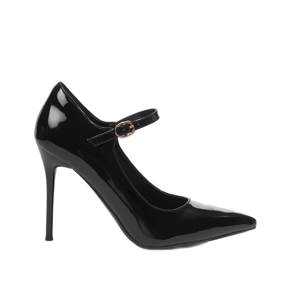Vintage Pumps mit Knöchelriemen