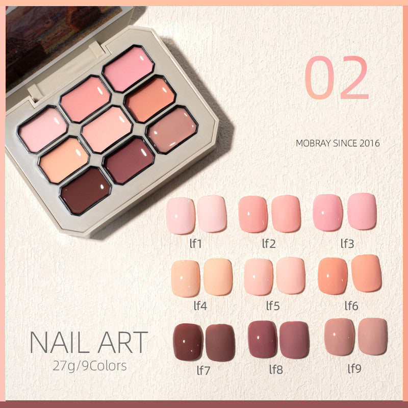 Semi-solides Nagellack-Set | LuxeStyle