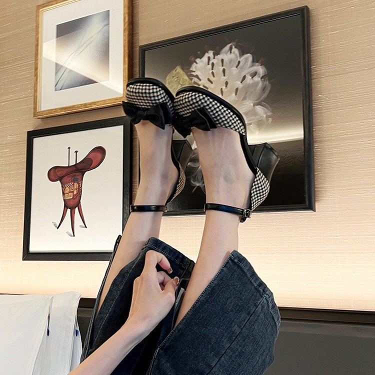 Elegante Temperament-High Heels mit Blockabsatz – Bild 2 | LuxeStyle