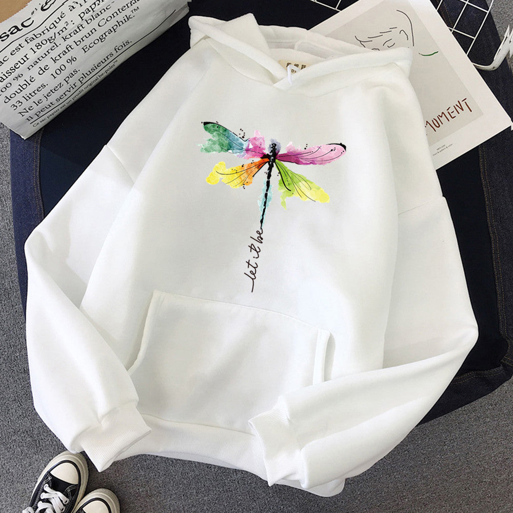 Hoodie mit Print für Damen