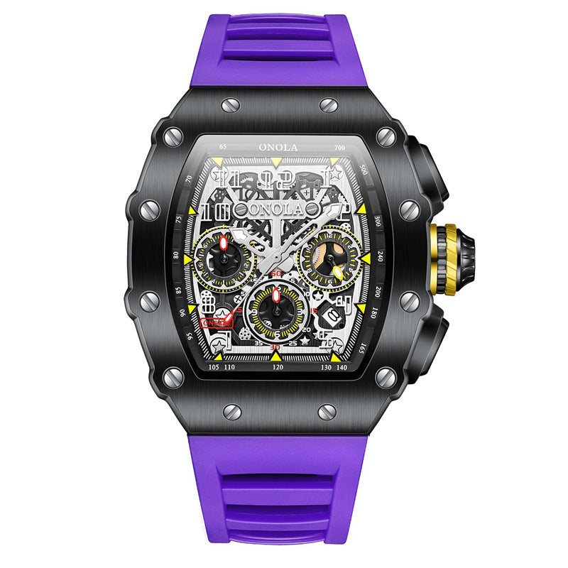 Silikonarmbanduhr – Bild 3 | LuxeStyle