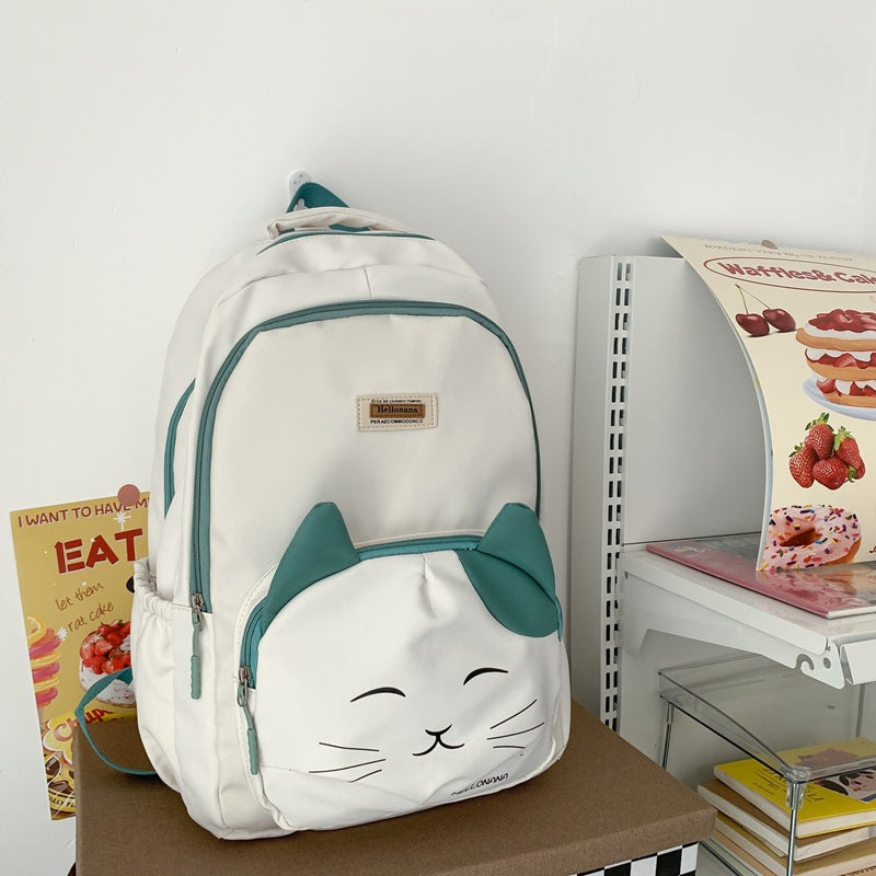 Kawaii Katzen Rucksack für Schule & Freizeit – Bild 12 | LuxeStyle