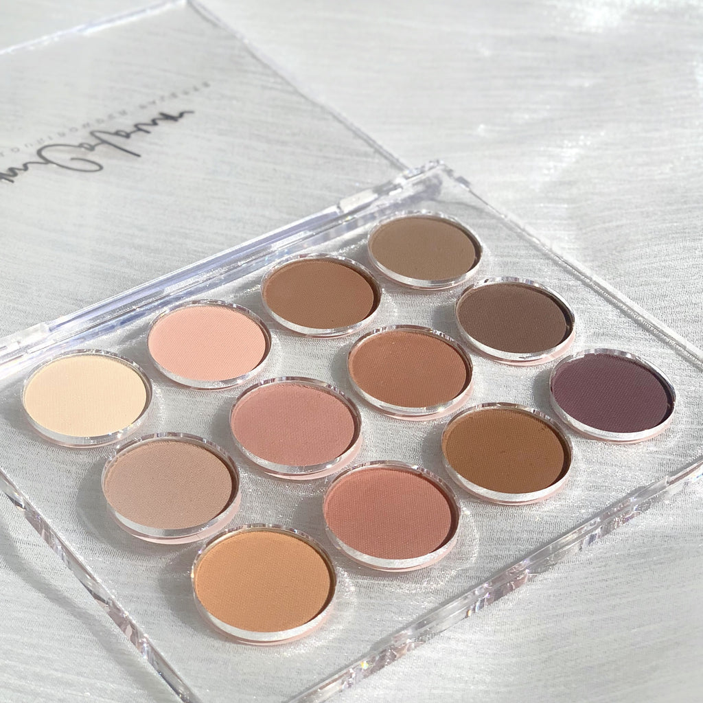 Lidschattenpalette mit 12 Farben | LuxeStyle