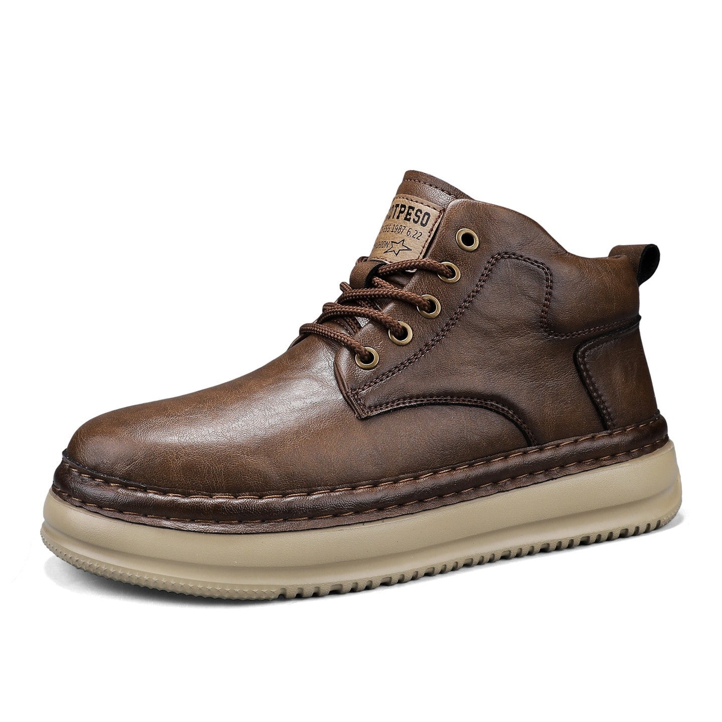 Retro-Halbschuhe Herren