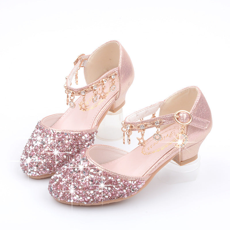 Prinzessinnen-Schuhe mit Bänder – 26/16,8 cm | LuxeStyle