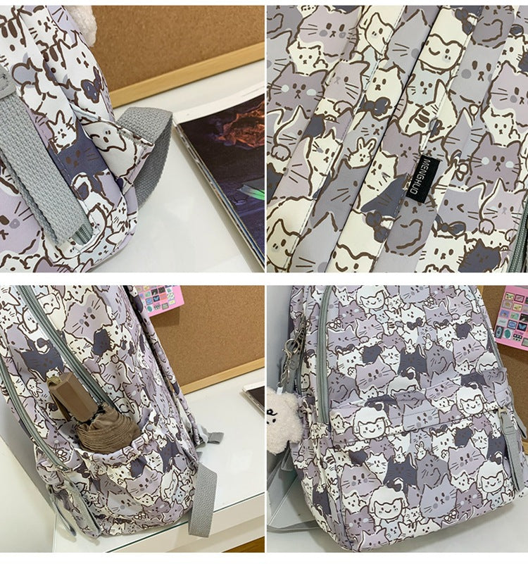 Mori Style Graffiti Rucksack für Studentinnen – Bild 6 | LuxeStyle