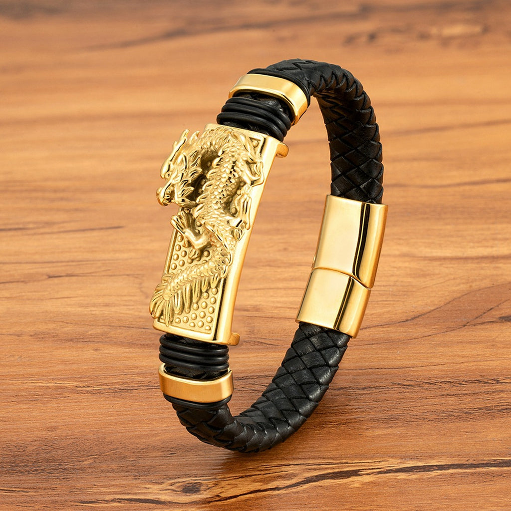 Armband Drache Pi Xiu Leopard-Muster – Bild 3 | LuxeStyle