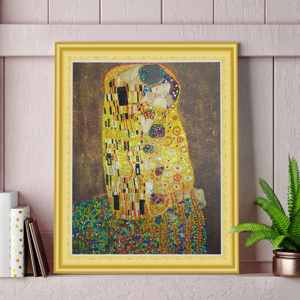 Diamond Painting «Der Kuss» von Gustav Klimt – Bild 2 | LuxeStyle