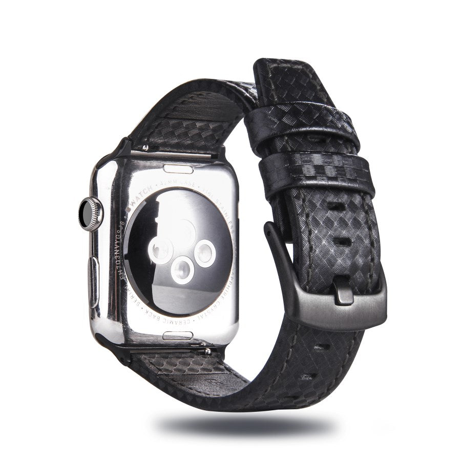 Carbon Fiber Lederarmband für iPhone – Bild 13 | LuxeStyle