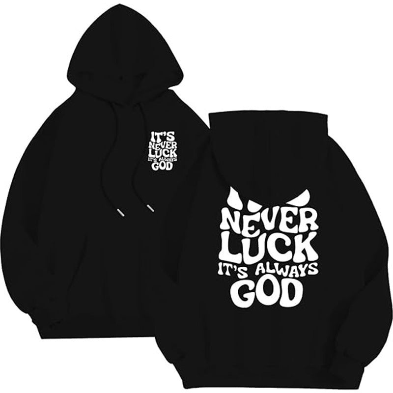 Bedruckter Hoodie für Herren