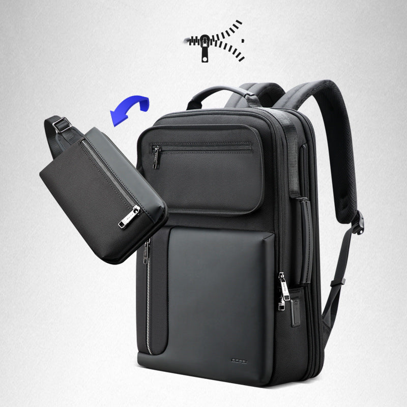 Multifunktionaler Rucksack mit viel Stauraum – Bild 4 | LuxeStyle