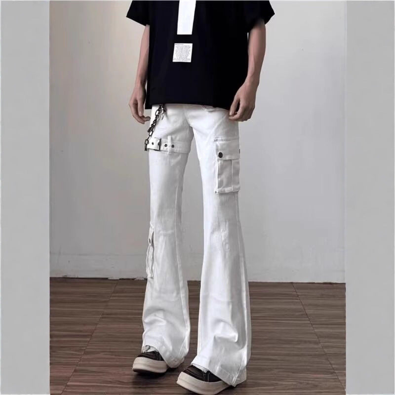 Strap-flared Denim Jeans für Herren