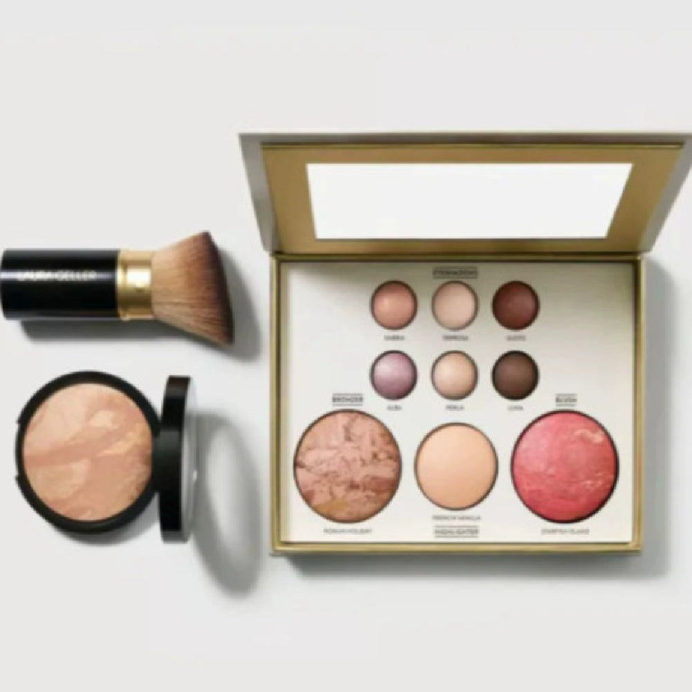 Makeup-Set mit Eyeshadow, Rouge und Foundation – Bild 6 | LuxeStyle