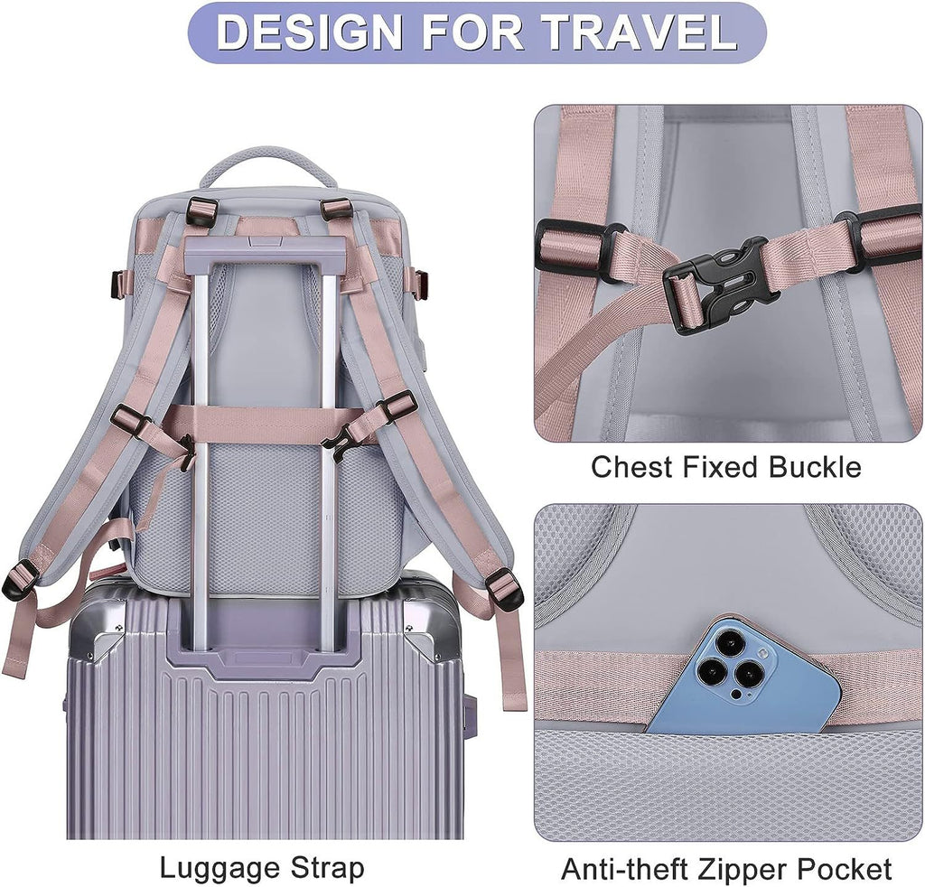 Leichter Multifunktions-Reiserucksack – Bild 4 | LuxeStyle