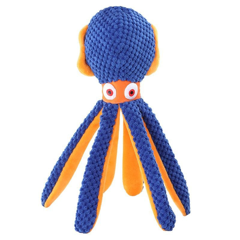 Oktopus-Kuscheltier mit Sound für Welpen