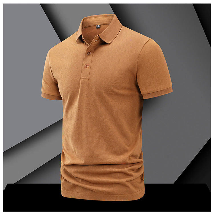 Legeres Kurzarm-Polohemd mit Revers