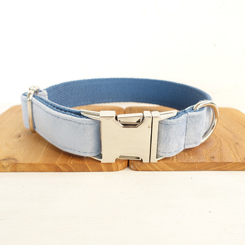 Dickes Haustierhalsband aus Samt – Bild 4 | LuxeStyle