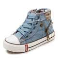 Atmungsaktive Denim-Sneakers für Kinder